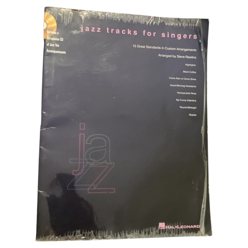 Jazz Tracks for Singers Womens Edition Book 1 CD Hal Leonard Vocal Sheet Music